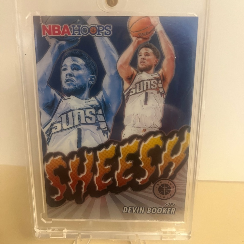 NBA Hoops Devin Booker Trading Card